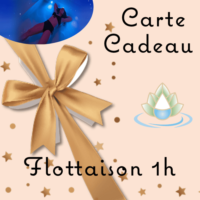 Carte cadeau Flottaison 1h