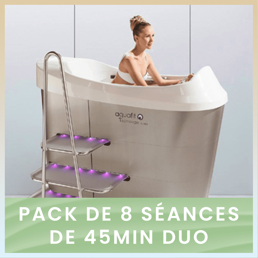 Pack de 8 séances d'Aquabike 45mn Duo ( soit 21€ la séance)
