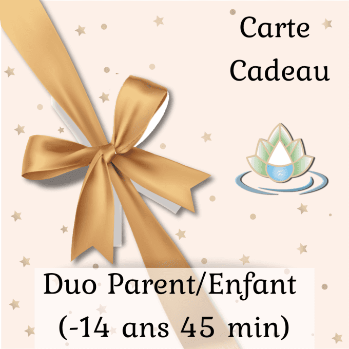 Massage duo Parent Enfant 45Mn (-14ans)