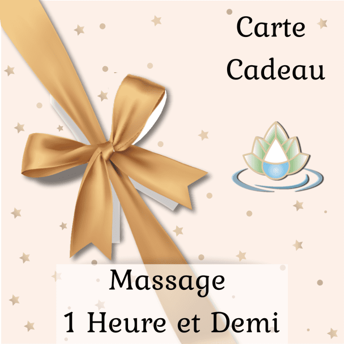 Carte Cadeau Massage Solo 1h30
