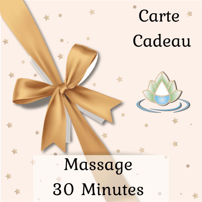 Carte Cadeau Massage Solo 30mn
