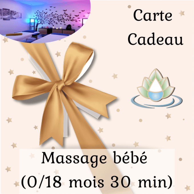 Carte Cadeau Massage Bébé (0/18mois)