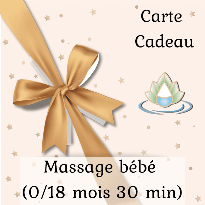 Carte Cadeau Massage Bébé (0/18mois)