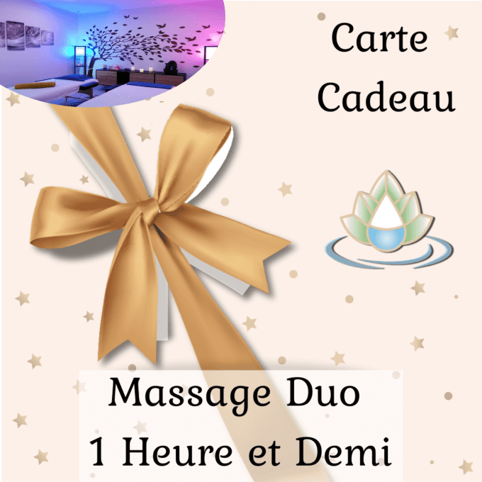 Carte Cadeau Massage en Duo 1h30
