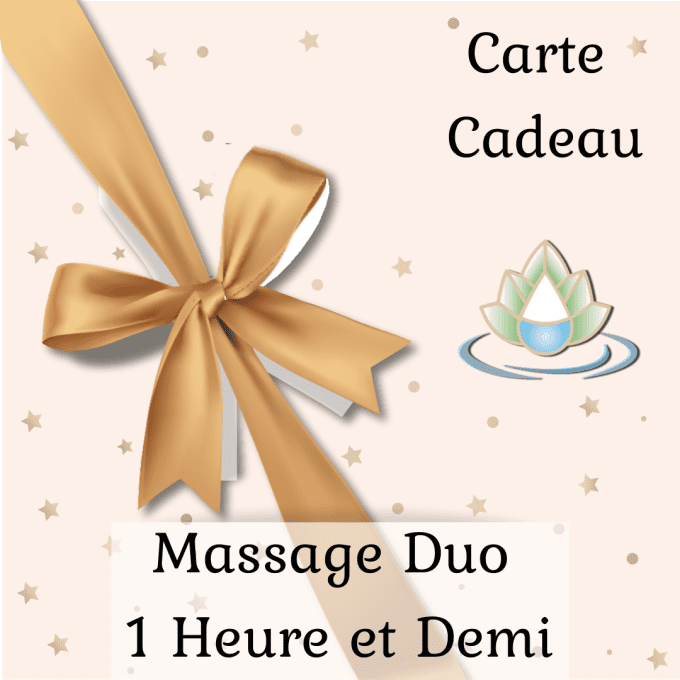 Carte Cadeau Massage en Duo 1h30