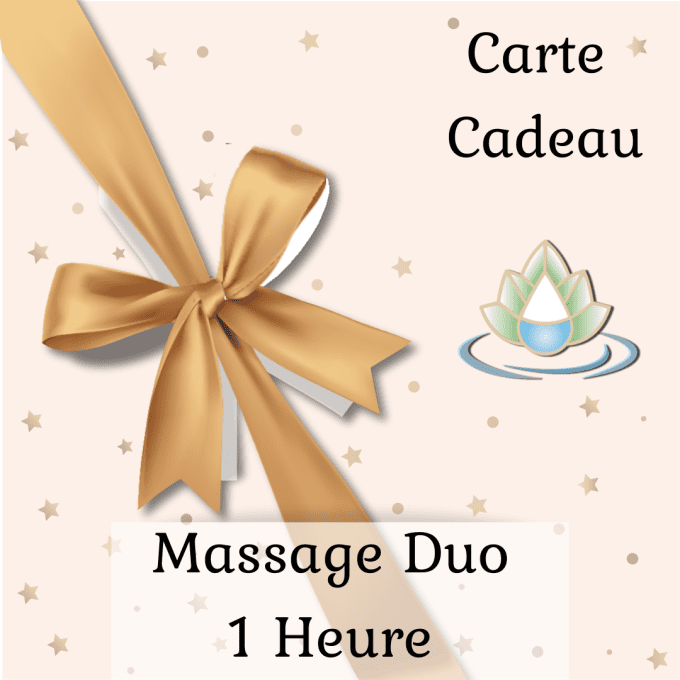 Carte Cadeau Massage en Duo 1h