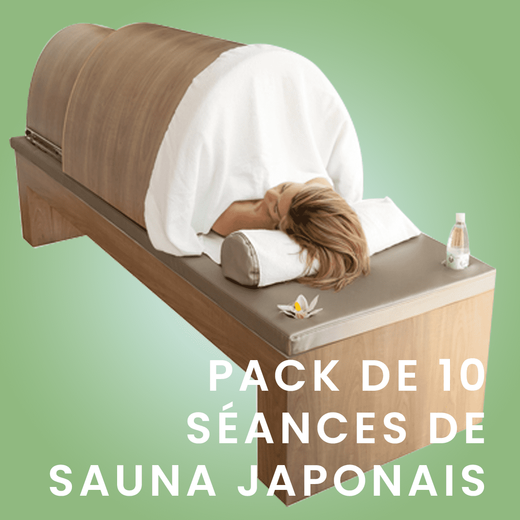 Pack de 10 séances de Sauna Japonais Adultes 45min ( soit 29€ la séance)